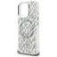Karl Lagerfeld IML Karl Script Pattern MagSafe – dėklas iPhone 16 Pro (baltas)
