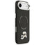 Karl Lagerfeld Karl & Choupette Pins MagSafe – dėklas iPhone Air (juodas)