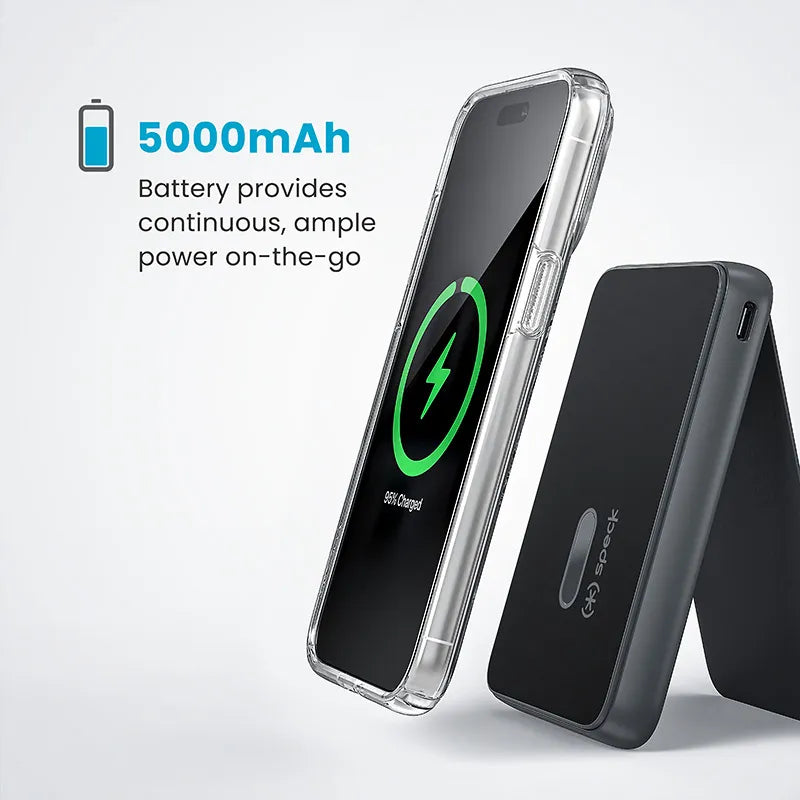Speck StandyBank + ClickLock – MagSafe išorinė baterija 5000 mAh + stovas