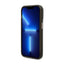 Guess Gold Outline Translucent MagSafe – dėklas iPhone 14 Pro (juodas)