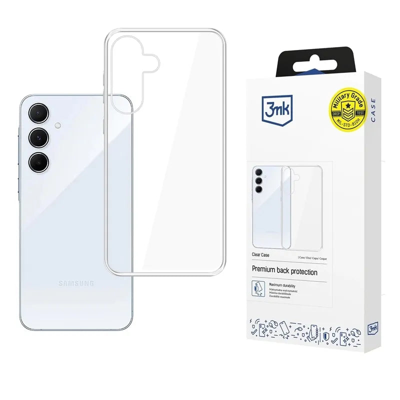 3MK Clear Case – Dėklas, skirtas Samsung Galaxy A57 5G (Skaidrus)