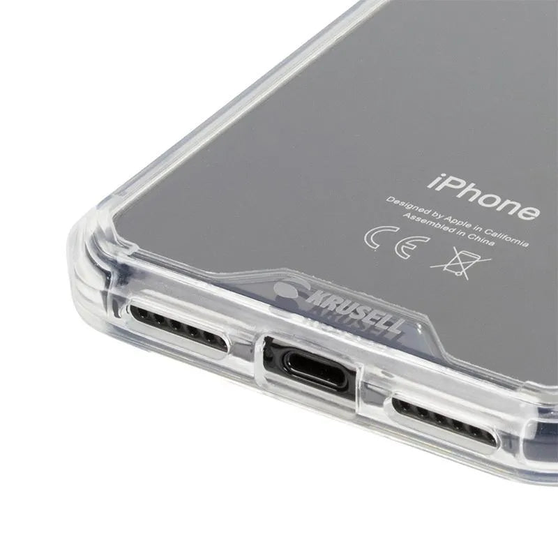 Krusell Kivik Pro dangtelis – dėklas iPhone X (skaidrus)