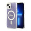 Guess 4G MagSafe – dėklas iPhone 14 (purpurinis)