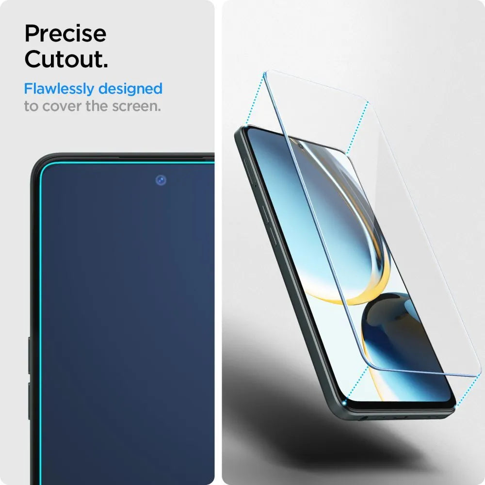 Spigen Optik Pro HD GLAS.tR EZ Fit kameros apsauga 2 vnt. pakuotė - stiklinė lęšių apsauga skirta Samsung Galaxy S26+ (2 vnt.) (Juoda)