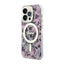 Guess Flower MagSafe – dėklas, skirtas iPhone 14 Pro (rožinis)