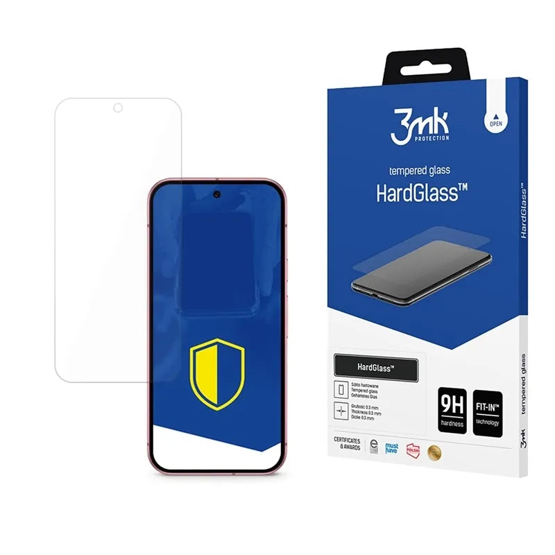 3mk HardGlass – grūdintas stiklas, skirtas Google Pixel 9