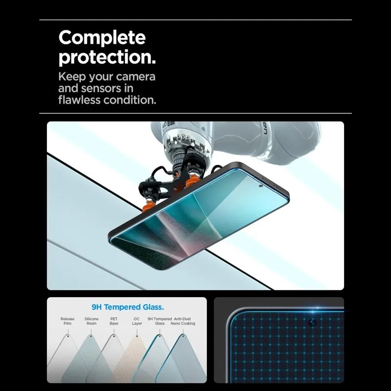 Spigen GLAS.TR EZ Fit HD - grūdintas stiklas, skirtas Samsung Galaxy A36 5G / A37 5G