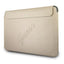 Guess Saffiano Script nešiojamojo kompiuterio dėklas - 13" (auksinis)