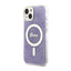 Guess 4G MagSafe – dėklas iPhone 14 (purpurinis)