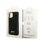 Guess Croco Collection – dėklas iPhone 14 Plus (juodas)