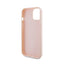 Karl Lagerfeld 3D Rubber Glitter Logo – dėklas iPhone 15 Plus telefonui (rožinis)