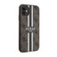 Guess 4G Printed Stripes MagSafe – Dėklas iPhone 11 (Rudas)