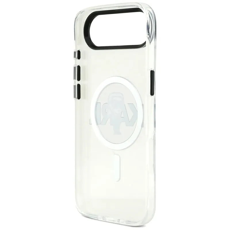 Karl Lagerfeld IML Karl Sketch Logo MagSafe - Dėklas iPhone Air (skaidrus)