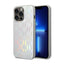 Karl Lagerfeld Monogram Iridescent - Dėklas, skirtas iPhone 14 Pro (sidabrinis)
