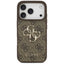 „Guess 4G Big Logo“ – dėklas „iPhone 17 Pro“ (rudas)