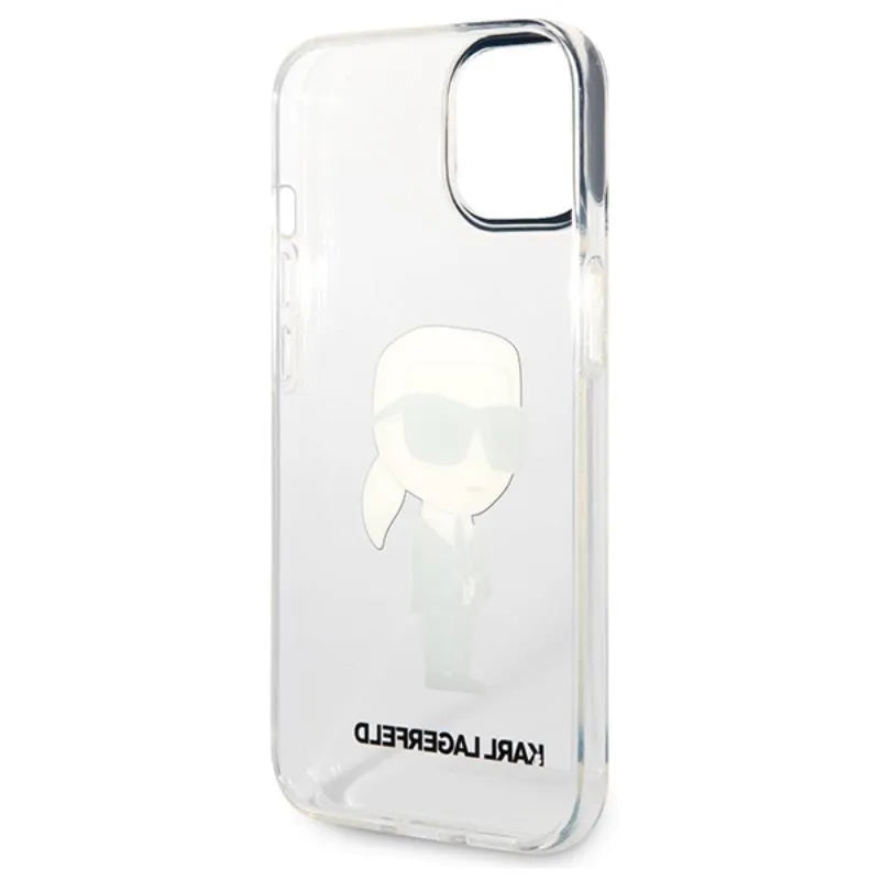 Karl Lagerfeld IML NFT Ikonik – dėklas iPhone 14 Plus (skaidrus)