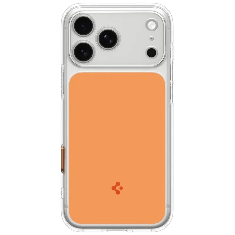 Spigen Ultra Hybrid T Mag MagSafe – dėklas, skirtas iPhone 18 Pro Max / 17 Pro Max (blizgi oranžinė spalva)