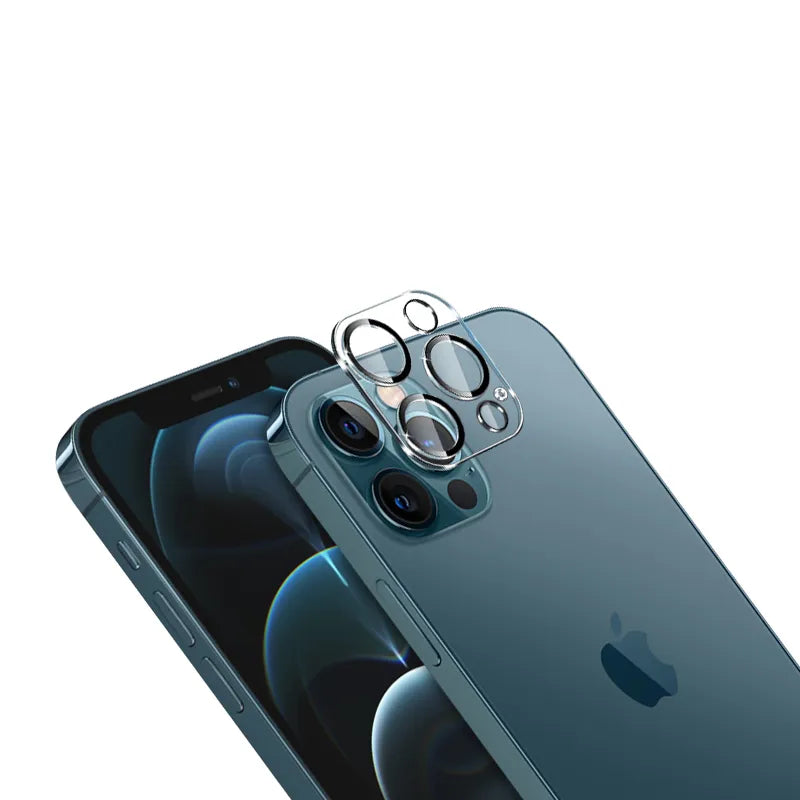 Crong Lens Shield – stiklas iPhone 12 Pro kamerai ir lęšiams