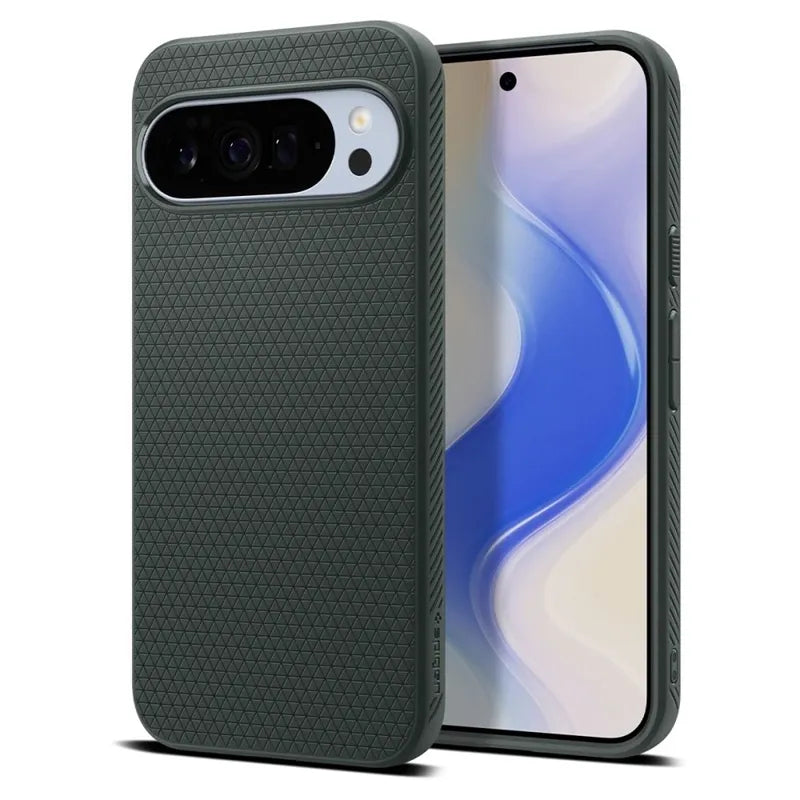 Spigen Liquid Air Mag MagSafe – dėklas Google Pixel 10 Pro XL (Abyss Green)