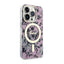 Guess Flower MagSafe – dėklas, skirtas iPhone 14 Pro (rožinis)
