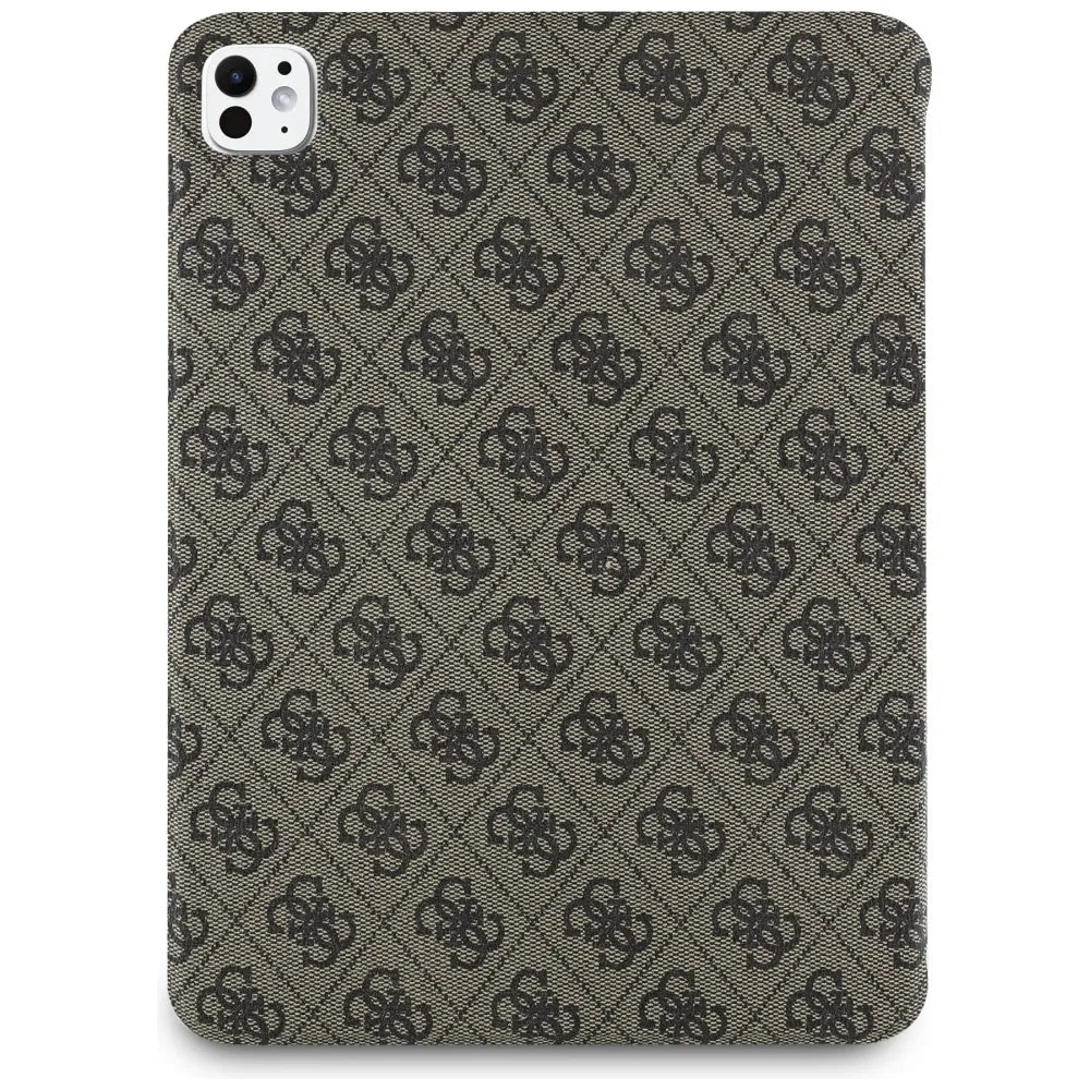 Guess Magnetic 4G Big Logo - Dėklas iPad Pro 11" M4 (2024) (ruda)