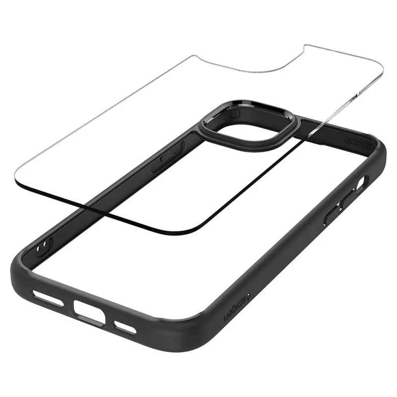 Spigen Ultra Hybrid – Dėklas iPhone 15 (Matte Black)