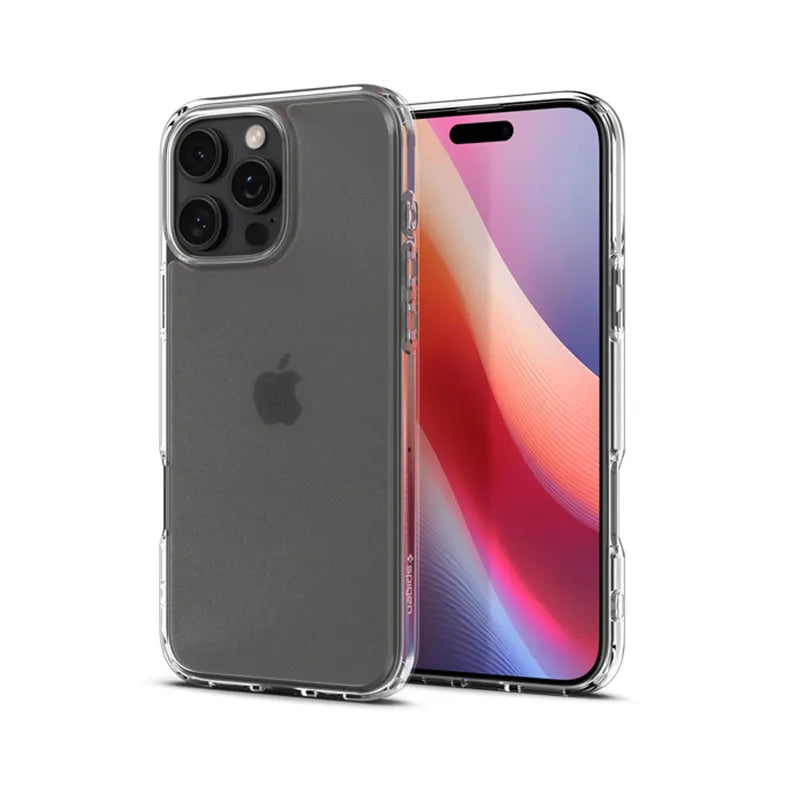 Spigen Ultra Hybrid – dėklas iPhone 16 Pro Max (Frost Clear)