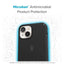 Speck CandyShell Pro + MagSafe – iPhone 14 Plus dėklas su MICROBAN danga (juoda / pilka)