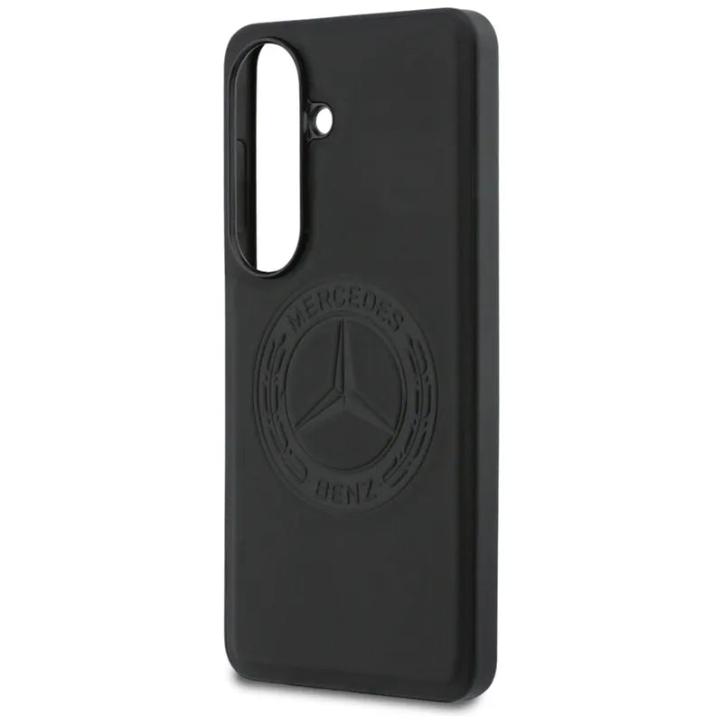 Mercedes Vintage Logo MagSafe – Samsung Galaxy S26 dėklas (juodas)