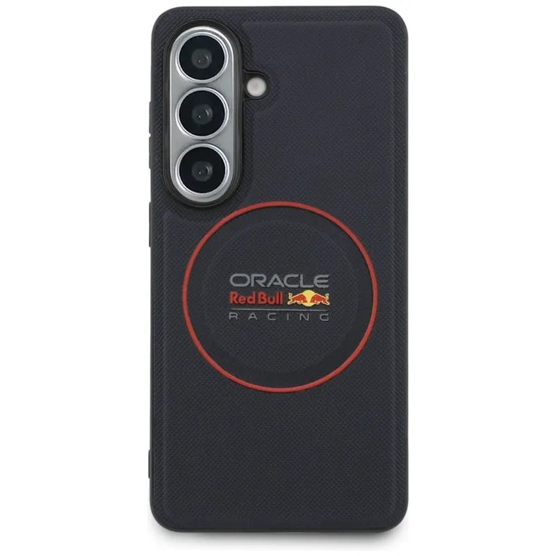 Red Bull Meshed Red Ring MagSafe – Samsung Galaxy S26 dėklas (tamsiai mėlynas)