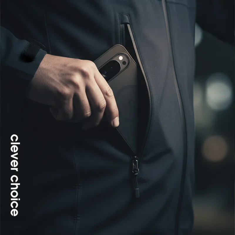 Crong Hybrid Matte Magnetic - MagSafe dėklas, skirtas Google Pixel 11 (juodas)