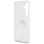 Karl Lagerfeld Button Karl & Choupette Heads Printed Logo MagSafe - Dėklas skirtas Samsung Galaxy S25 (Baltas)
