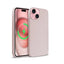 Crong Color Cover Magnetic - iPhone 15 MagSafe dėklas (smėlio spalvos rožinis)