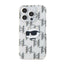 Karl Lagerfeld IML Choupette Head & Monogram - dėklas iPhone 15 Pro Max (skaidrus)