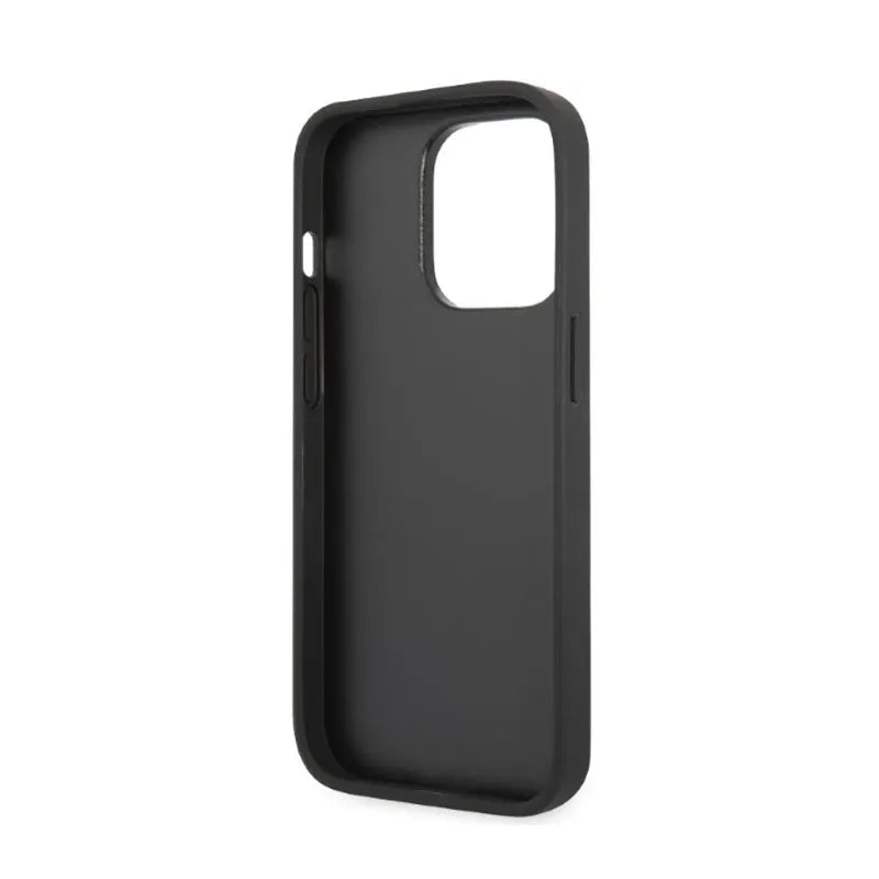 Karl Lagerfeld NFT Glitter Choupette Patch – dėklas iPhone 14 Pro (sidabrinis)