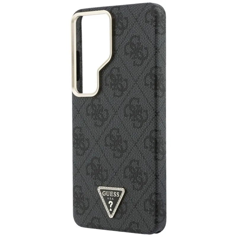 Guess 4G Triangle Logo MagSafe - Samsung Galaxy S26 Ultra dėklas (juodas)