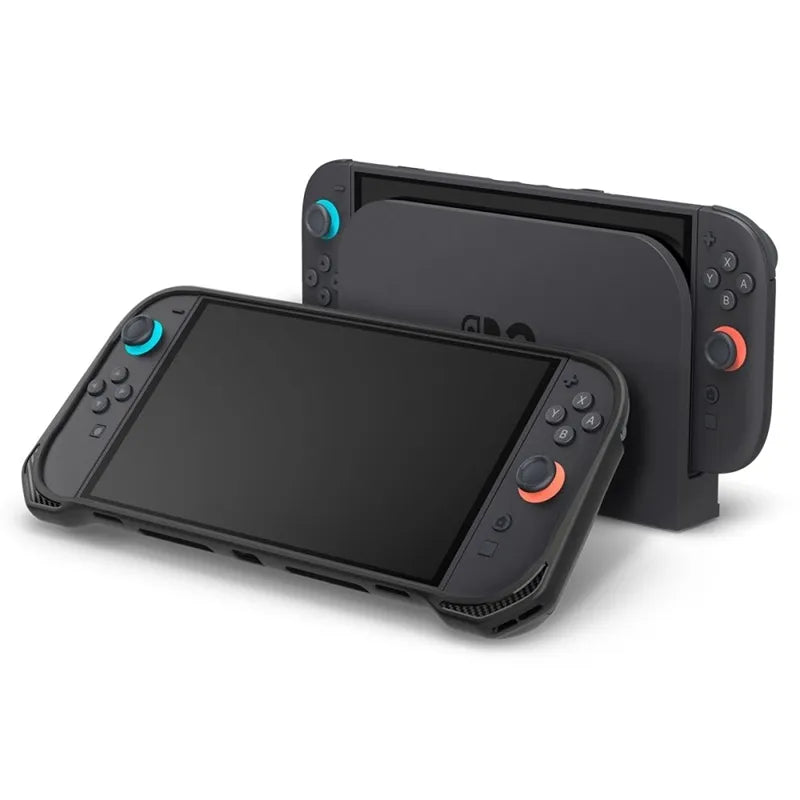 Spigen Rugged Armor – dėklas Nintendo Switch 2 (matinė juoda)