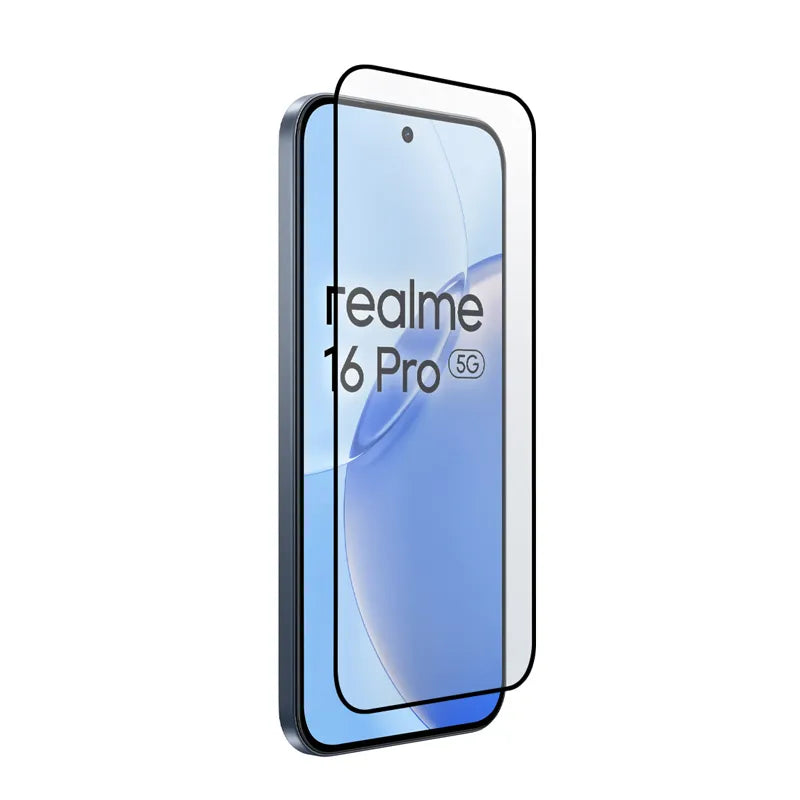 Crong 3D Armour Glass Lite - Full Glue grūdintas stiklas, skirtas Realme 16 Pro 5G