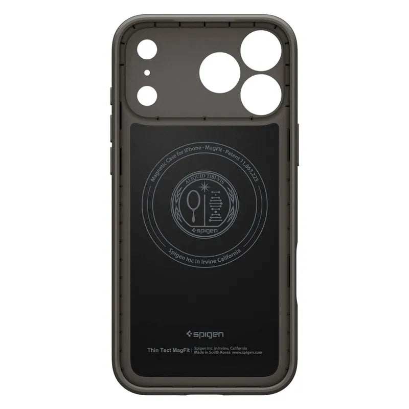 Spigen Thin Fit Mag MagSafe - dėklas, skirtas iPhone 17 Pro (Gunmetal)