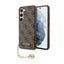 Guess 4G Charms kolekcija – dėklas Samsung Galaxy A35 5G (ruda)