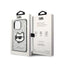 Karl Lagerfeld NFT Glitter Choupette Patch – dėklas iPhone 14 Pro (sidabrinis)