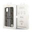 Guess 4G Printed Stripes MagSafe – Dėklas iPhone 11 (Rudas)