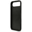 Guess Grained Ring MagSafe – dėklas iPhone Air (juodas)