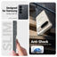 Crong Hybrid Clear Magnetic – MagSafe dėklas, skirtas Samsung Galaxy S26 (skaidrus)