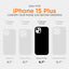 Case-Mate Ultra Tough plus D3O MagSafe - Apple iPhone 15 Plus dėklas (skaidrus)