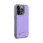 Guess Sequin Script Metal – dėklas iPhone 14 Pro (violetinis)