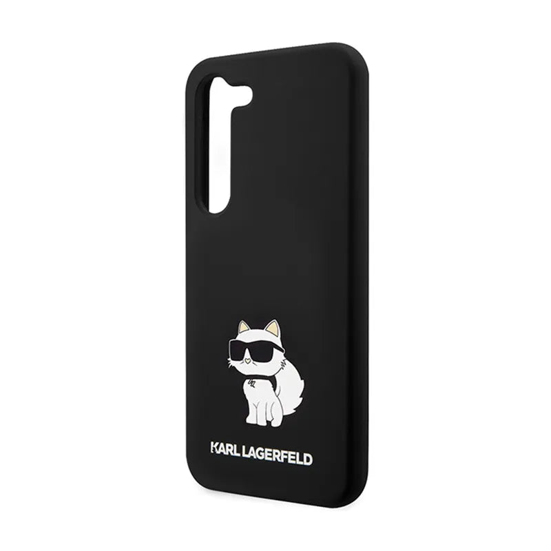 Karl Lagerfeld Silicone Choupette – Samsung Galaxy S24 dėklas (juodas)