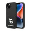 Karl Lagerfeld Choupette Body – dėklas Apple iPhone 14 Plus (juodas)