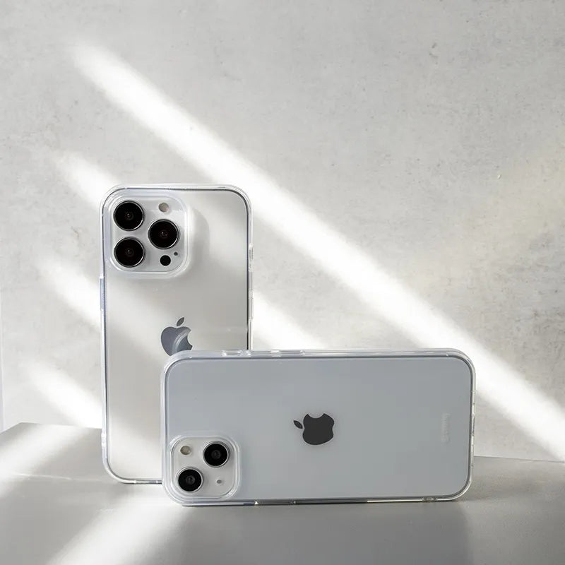 Crong Crystal Slim Cover – „iPhone 13 Pro Max“ dėklas (skaidrus)
