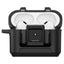 Spigen Lock Fit – šarvuotas dėklas, skirtas Apple AirPods Pro 3 (matinė juoda)